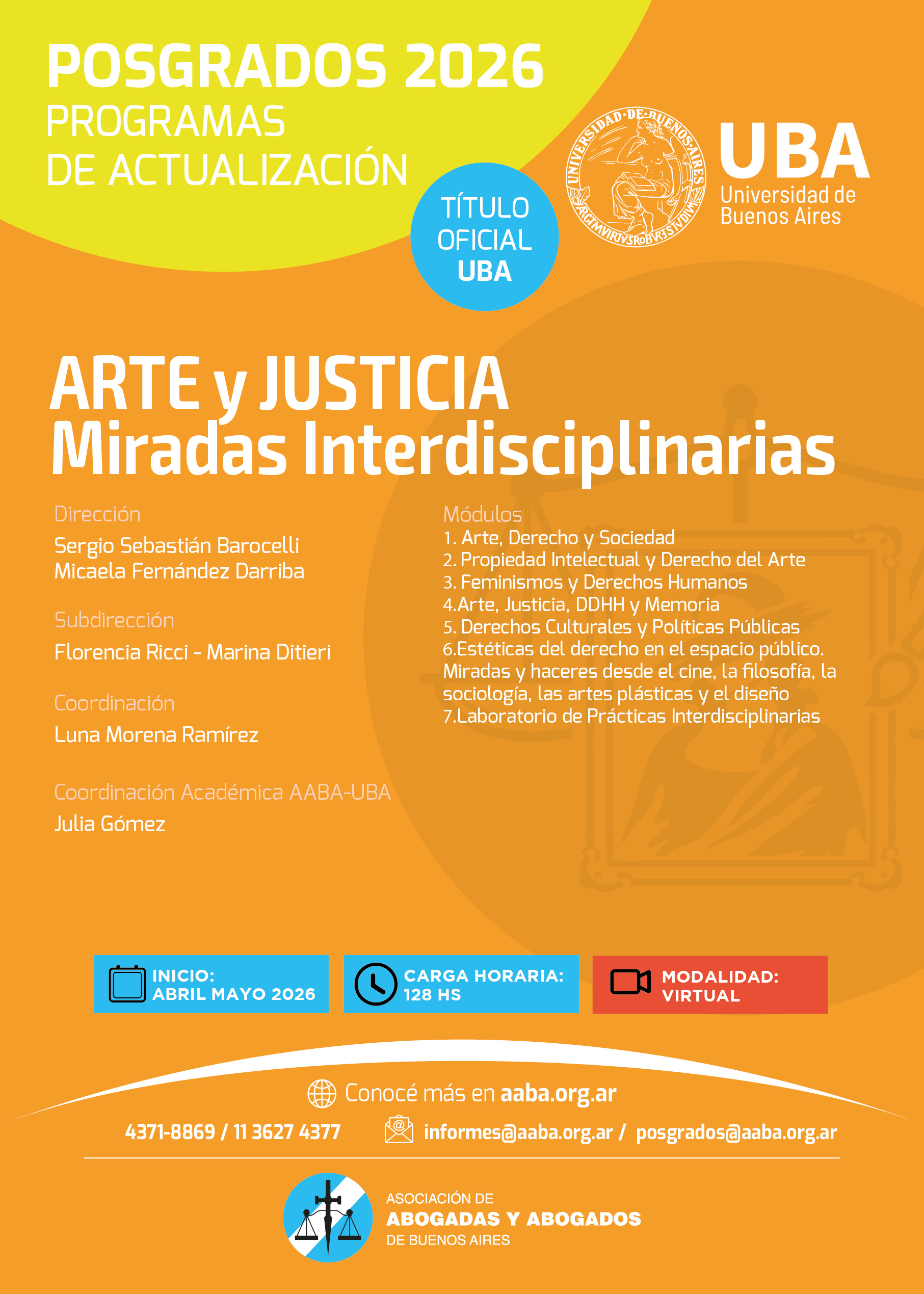 Arte y Justicia. Miradas Interdisciplinarias
