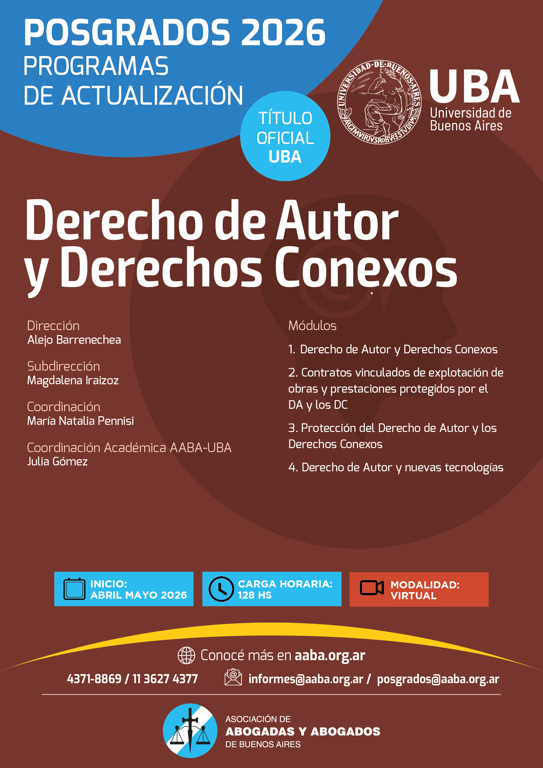 Derecho de Autor y Derechos Conexos
