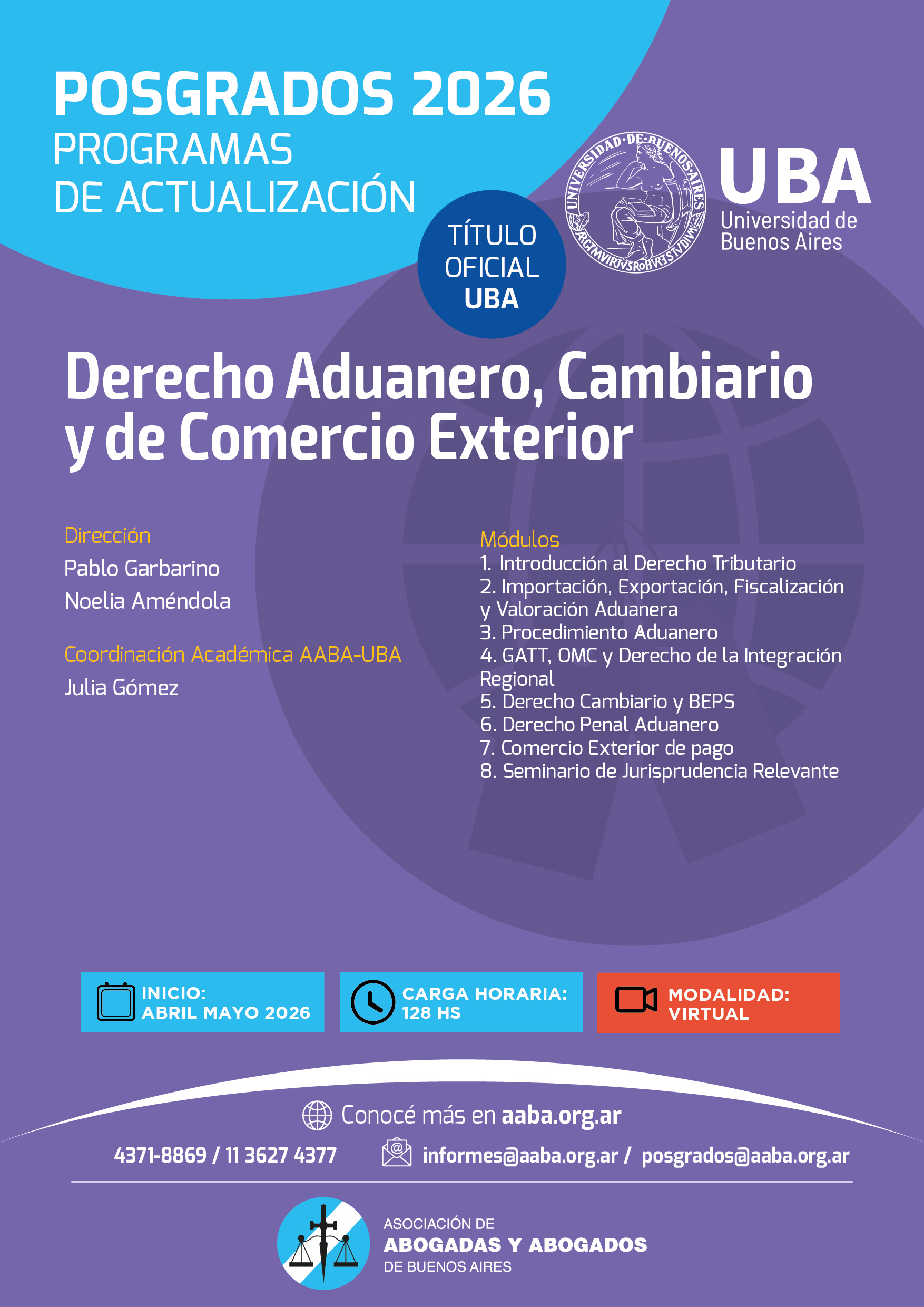 Derecho Aduanero, Cambiario y de Comercio Exterior