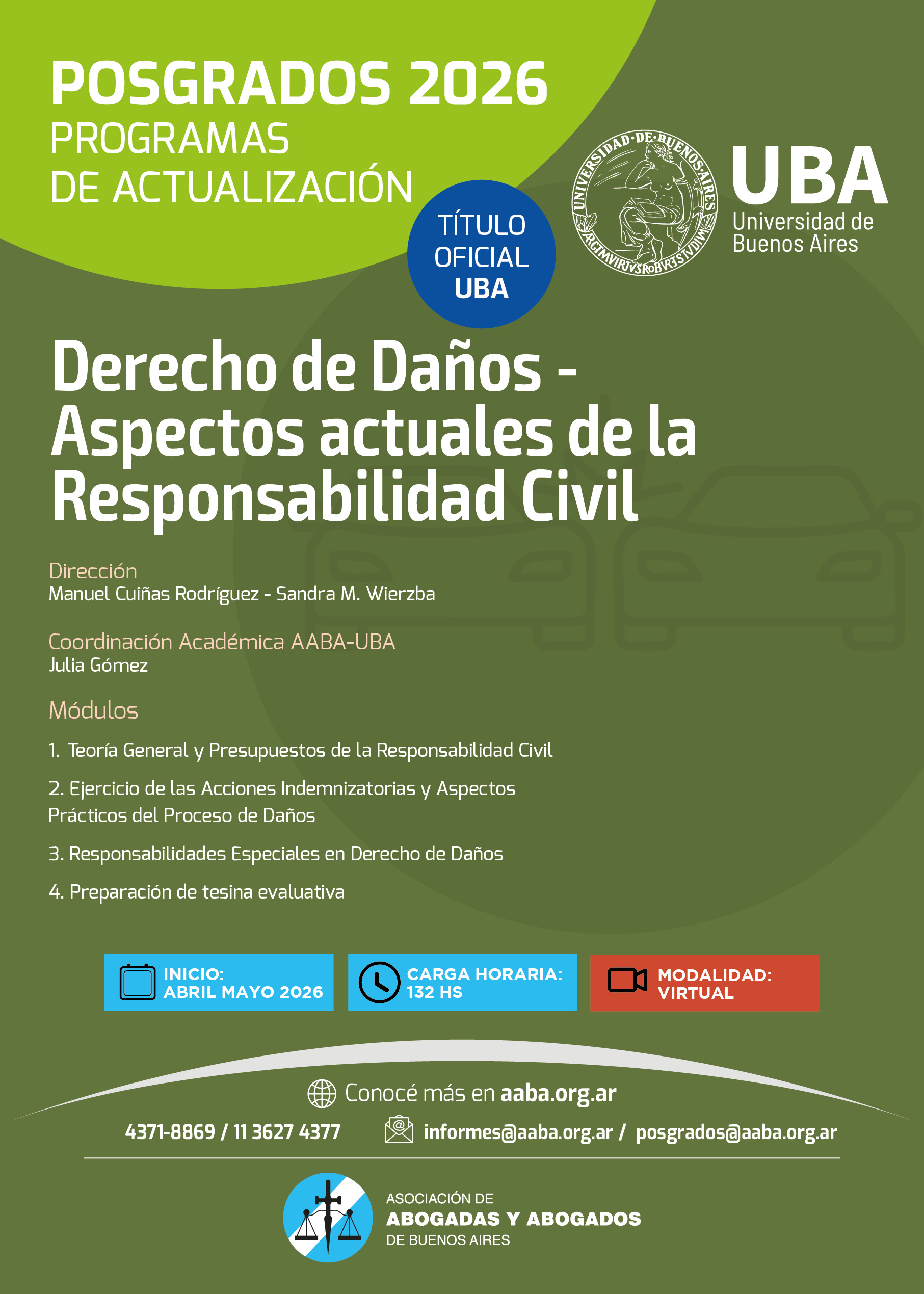 Derecho de Daños - Aspectos actuales de la Responsabilidad Civil